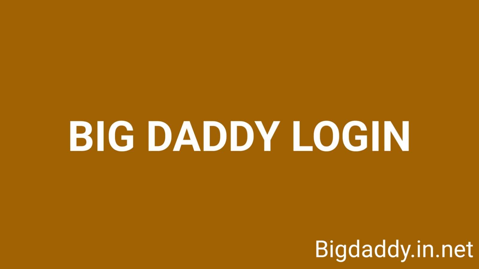 BIG DADDY Image with casino and lottery type